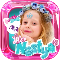 Ikon Like Nastya: Game Video Anak
